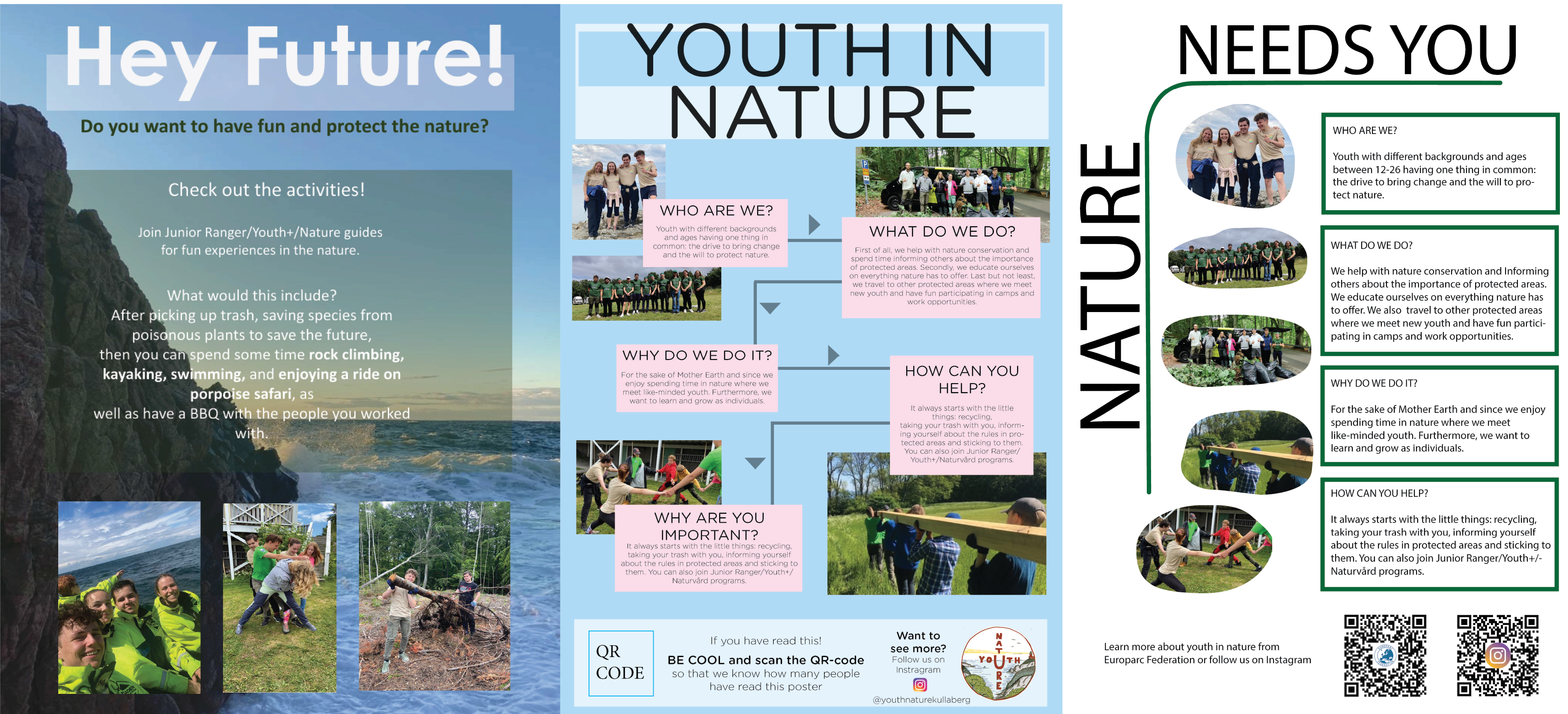 Advertising youth engagement in Kullaberg Nature Reserve 
