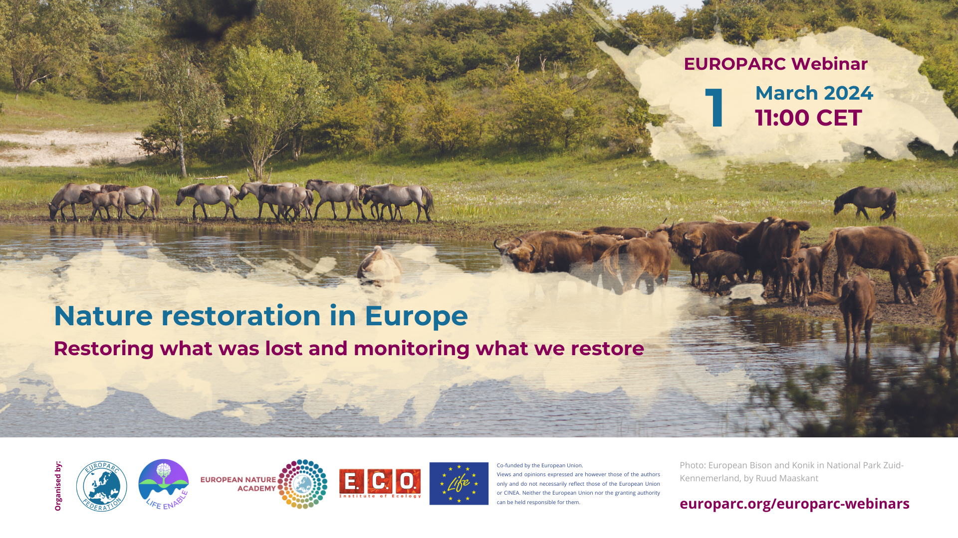 EUROPARC Webinar – Nature restoration in Europe