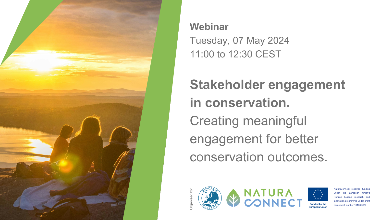 Webinar - Stakeholder engagement in conservation. Creating meaningful engagement for better conservation outcomes.