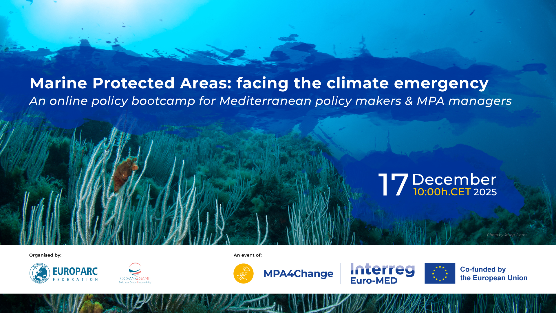 Online Policy Bootcamp - Marine Protected Areas: facing the climate emergency