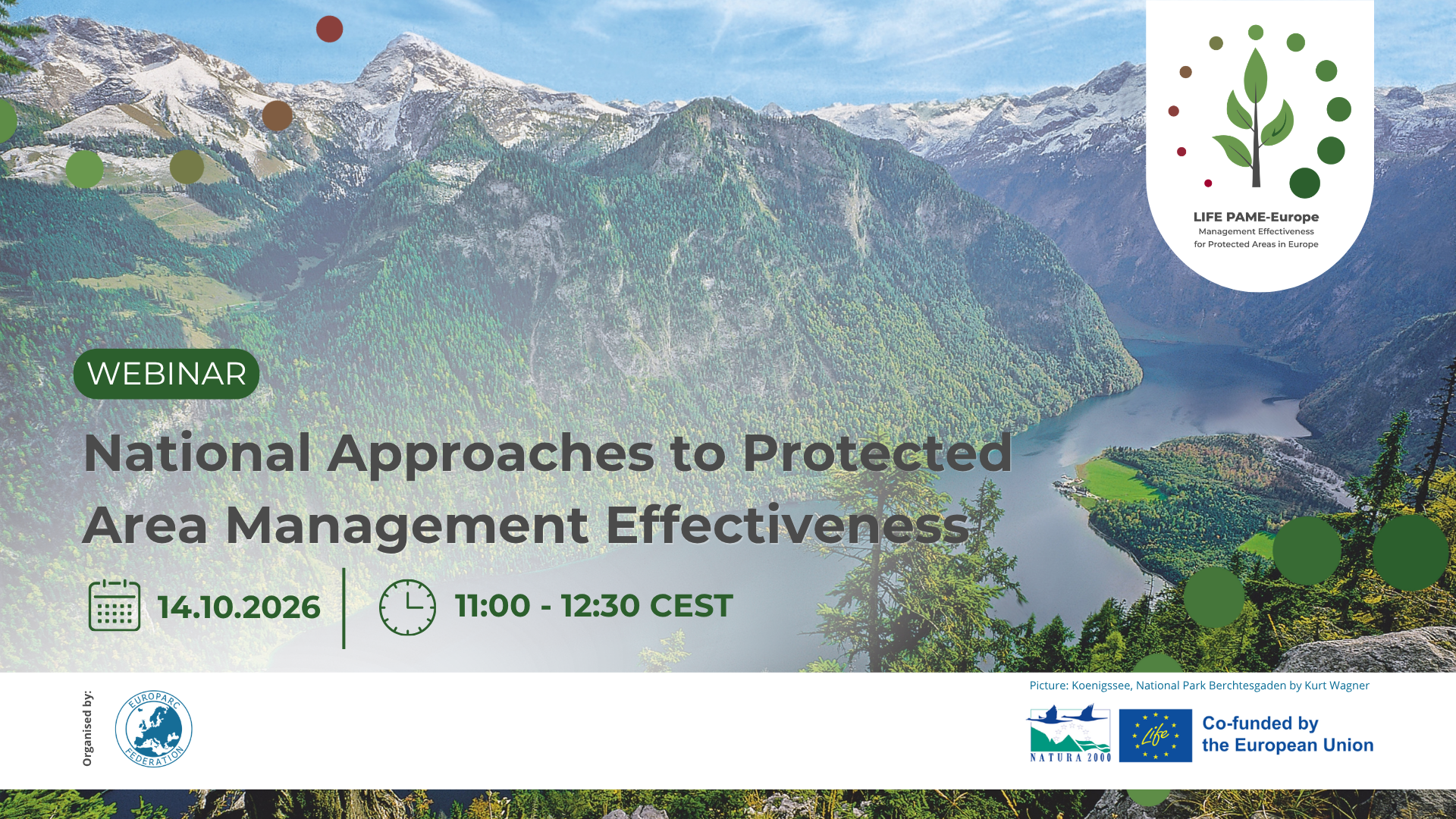 Webinar: National Approaches to Protected Area Management Effectiveness